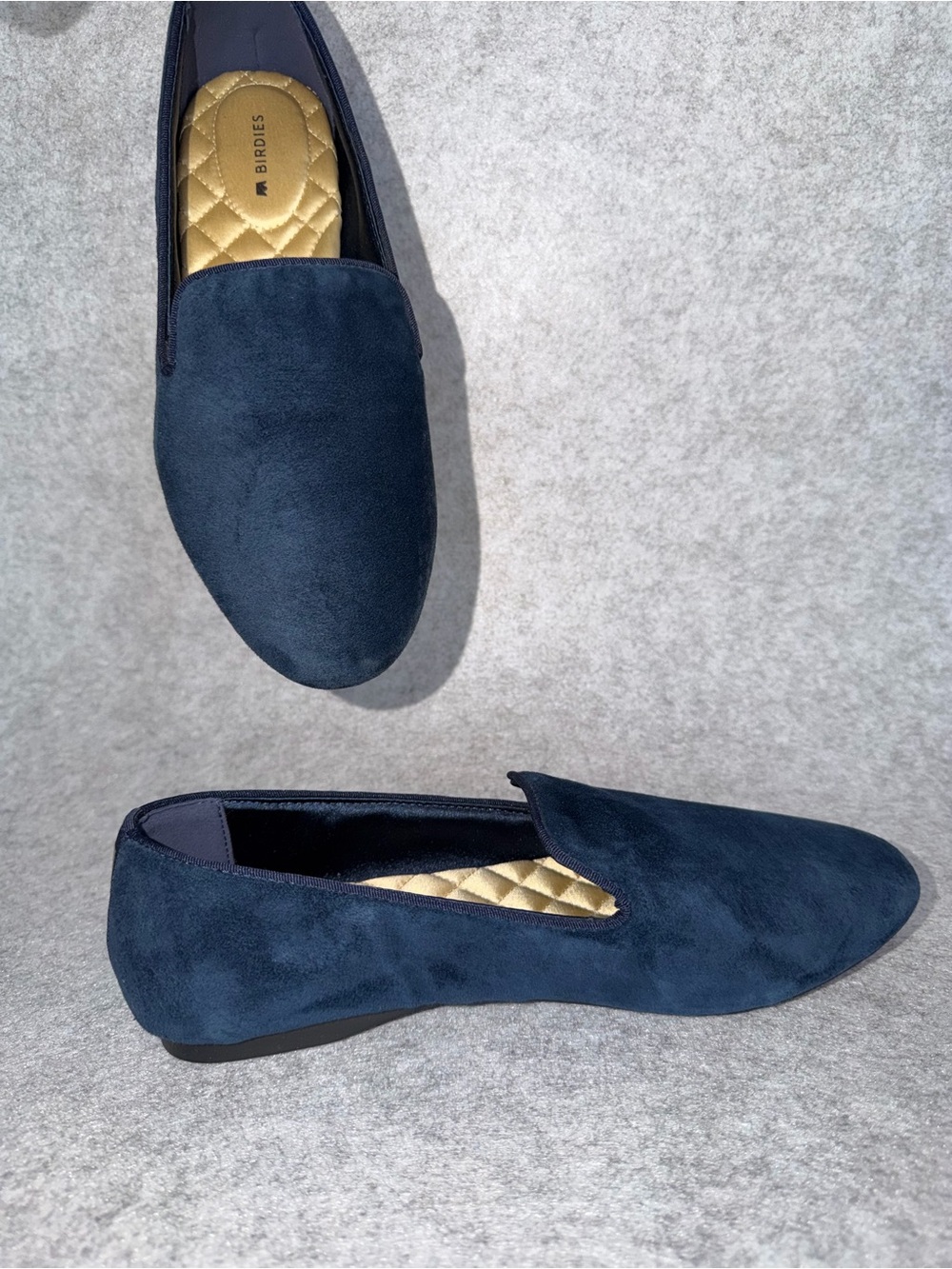 B23 Birdies Navy Suede Starling Size 7 - Picture 10 of 14